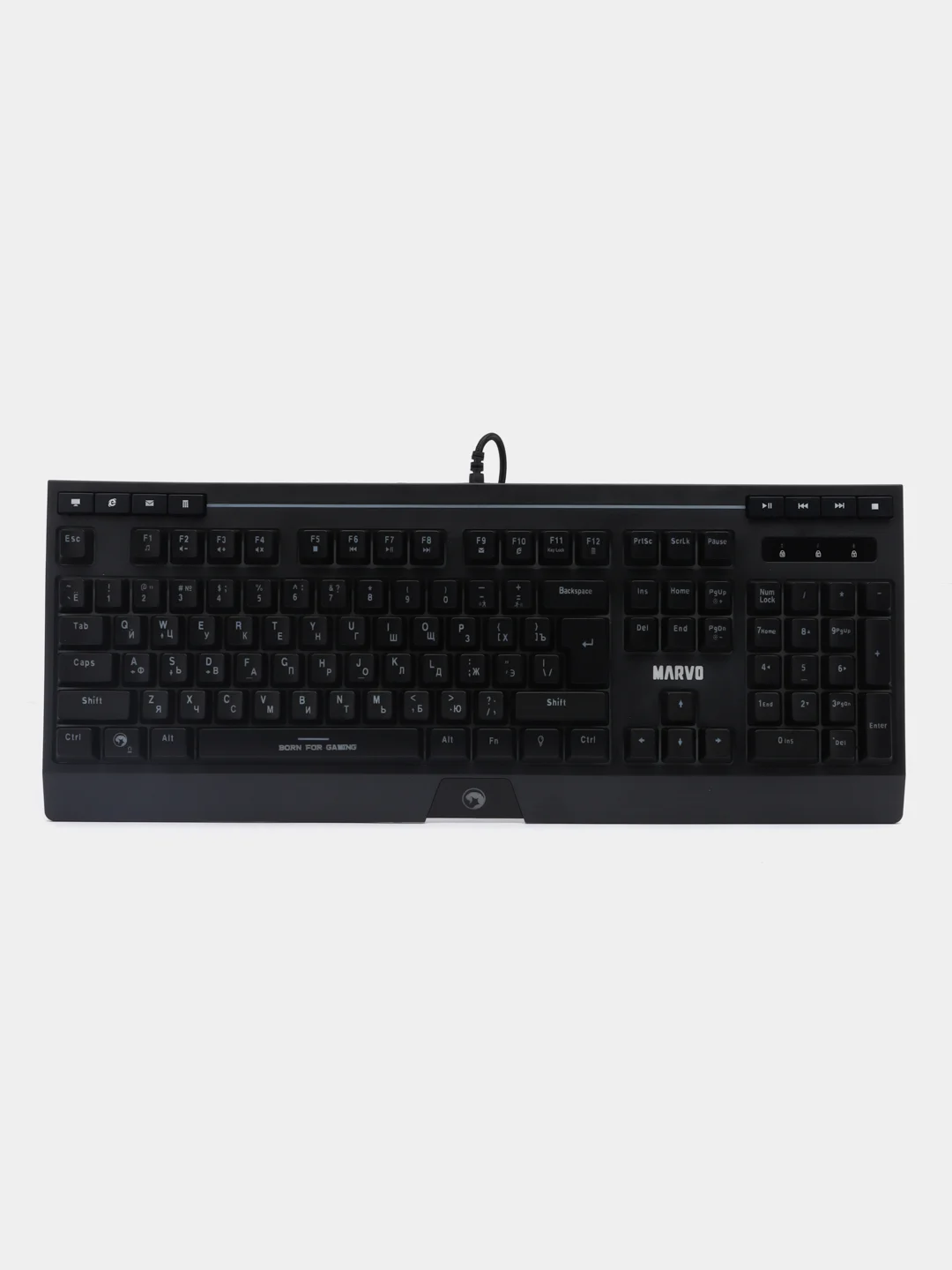 Игровая клавиатура Marvo KG880 USB Gaming, с подсветкой