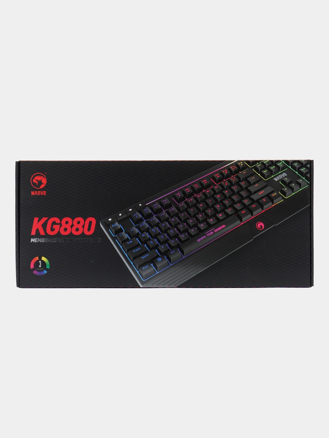 Игровая клавиатура Marvo KG880 USB Gaming, с подсветкой