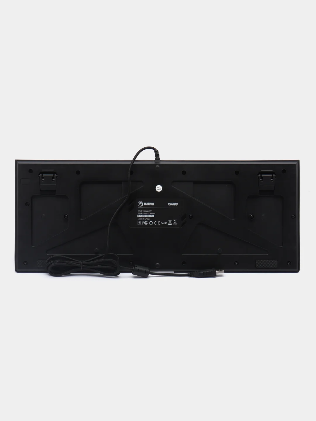 Игровая клавиатура Marvo KG880 USB Gaming, с подсветкой