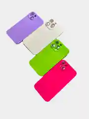 Чехол силиконовый для iPhone 12, 13, 13 Pro, 14, 14 Pro Max, защита линз камеры