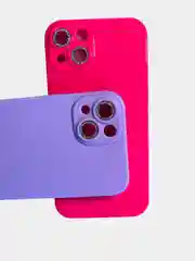 Чехол силиконовый для iPhone 12, 13, 13 Pro, 14, 14 Pro Max, защита линз камеры
