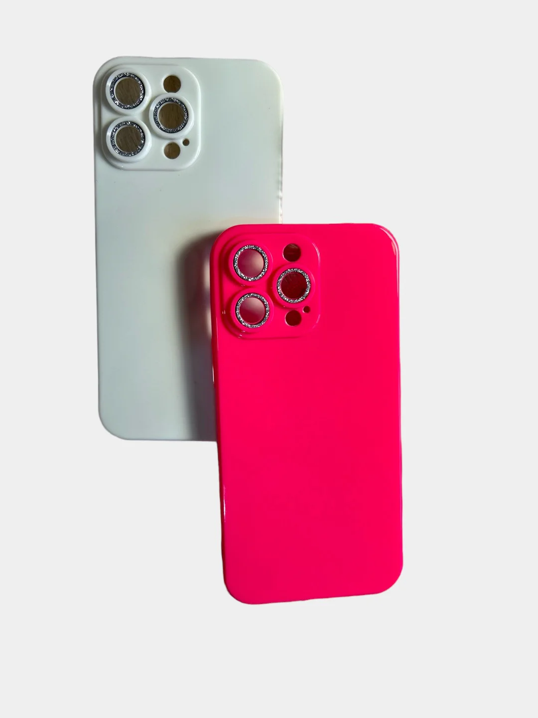 Чехол силиконовый для iPhone 12, 13, 13 Pro, 14, 14 Pro Max, защита линз камеры