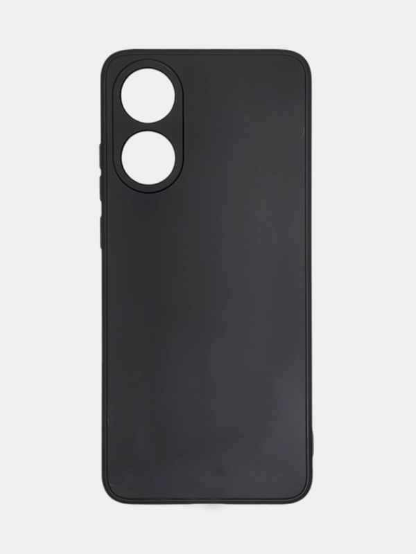 Чехол Oppo A78 / Оппо А78, черный, силиконовый
