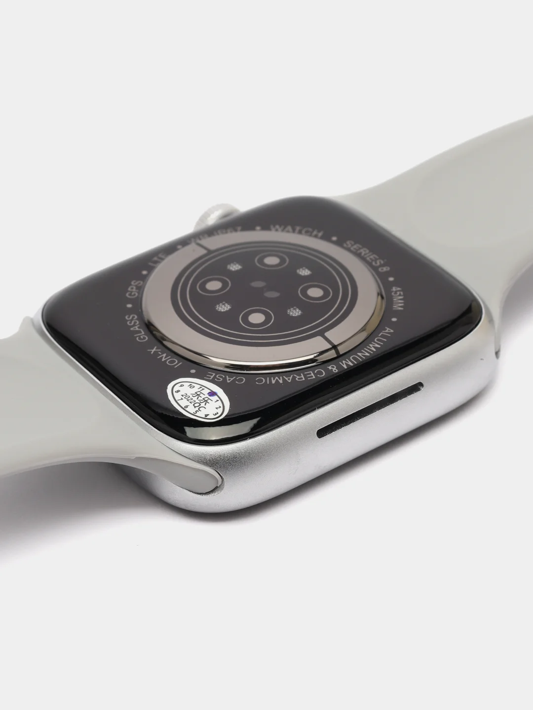 Серый смарт часы 8 45/41 мм Smart Watch х8 se / x8 mini / x 8 про "Премиум"