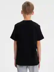 Черный футболка светящаяся "Соник"