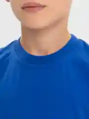 Синий футболка детская, хлопок