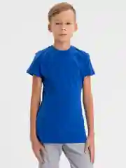 Синий футболка детская, хлопок