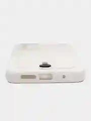 Белый чехол силиконовый для Xiaomi Redmi 9T (Редми 9Т), с защитой камеры