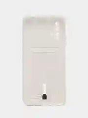 Белый чехол силиконовый для Xiaomi Redmi 9T (Редми 9Т), с защитой камеры