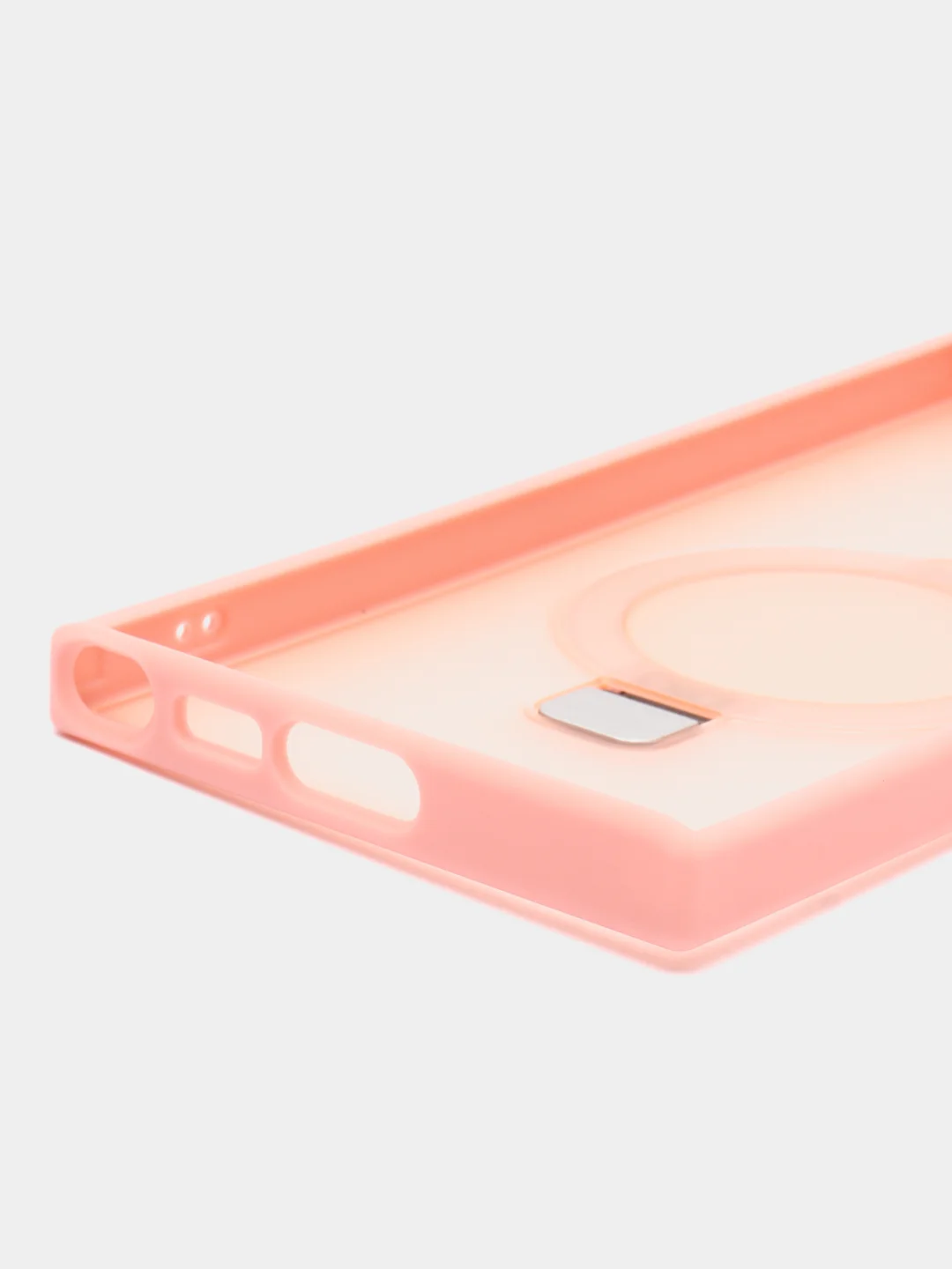Розовый чехол для Samsung S24, S24 Plus, S24 Ultra, S23 ultra, S23 Plus, S23 MagSafe с подставкой