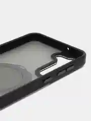 Черный чехол для Samsung S24, S24 Plus, S24 Ultra, S23 ultra, S23 Plus, S23 MagSafe с подставкой
