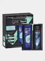Подарочный набор мужской REXONA MEN и CLEAR "Будь уверен" Шампунь и Дезодорант