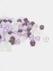 Аметистовый рондели, 4 х 6 мм, 50 штук