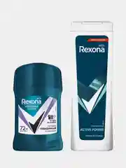 Подарочный набор мужской REXONA MEN "Энергия уверенности" Гель для душа и Дезодорант-стик