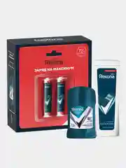 Подарочный набор мужской REXONA MEN "Энергия уверенности" Гель для душа и Дезодорант-стик