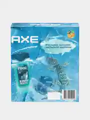 Подарочный набор мужской AXE ICE CHILL гель для душа, 250 мл и мочалка