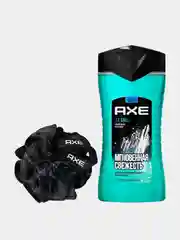 Подарочный набор мужской AXE ICE CHILL гель для душа, 250 мл и мочалка