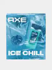 Подарочный набор мужской AXE ICE CHILL гель для душа, 250 мл и мочалка