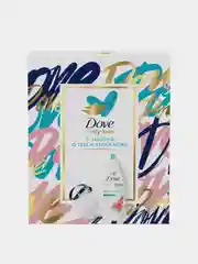 Подарочный набор DOVE Нежное очищение, Гель для душа, 250 мл и мочалка