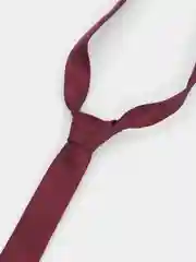 Бордовый галстук мужской