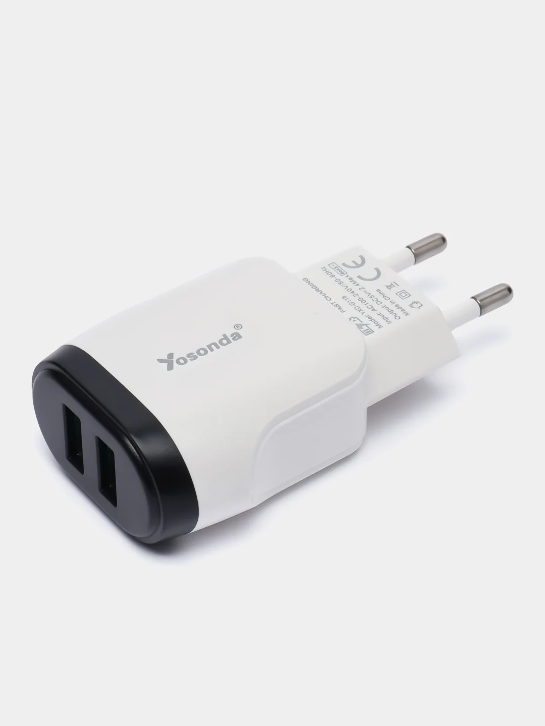Зарядное устройство Yosonda Lightning, Type-C на Samsung, Honor, Huawei, Xiaomi, быстрая зарядка