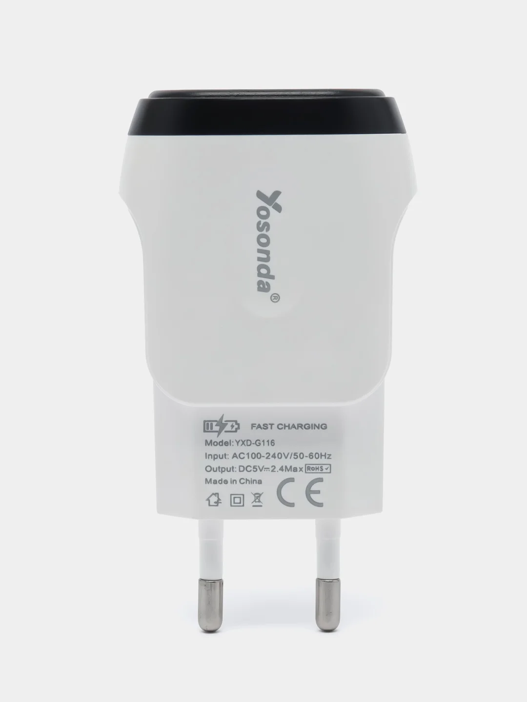 Зарядное устройство Yosonda Lightning, Type-C на Samsung, Honor, Huawei, Xiaomi, быстрая зарядка