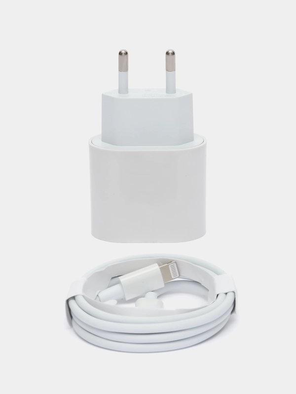 Сетевое зарядное устройство на iPhone, 2 в 1, 20 W