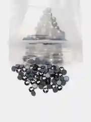 Серый стразы термо, имитация Сваровски, горячей фиксации, с клеем