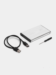 Корпус для внешнего жесткого диска, SATA - USB 3.0, 2.0
