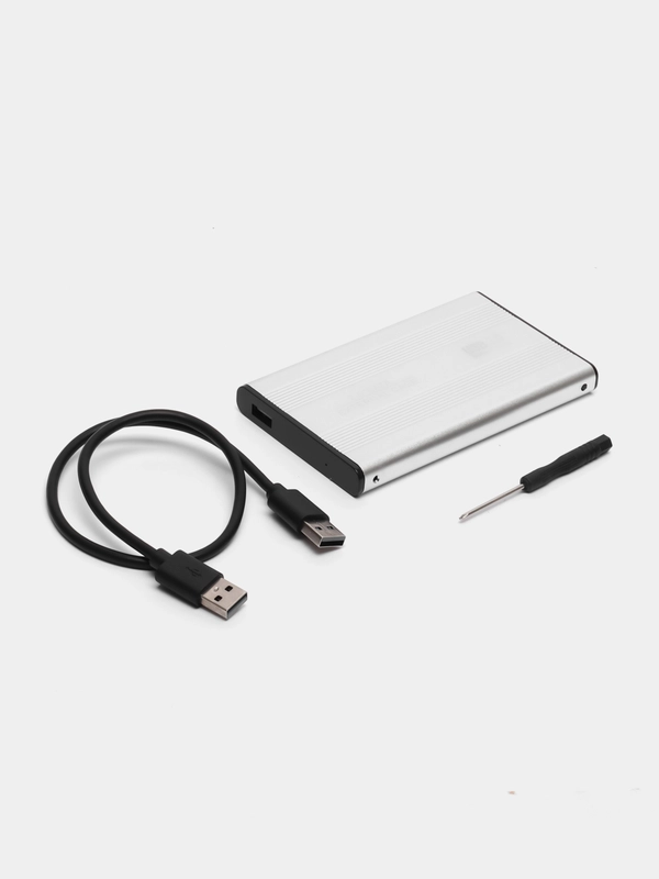 Корпус для внешнего жесткого диска, SATA - USB 3.0, 2.0