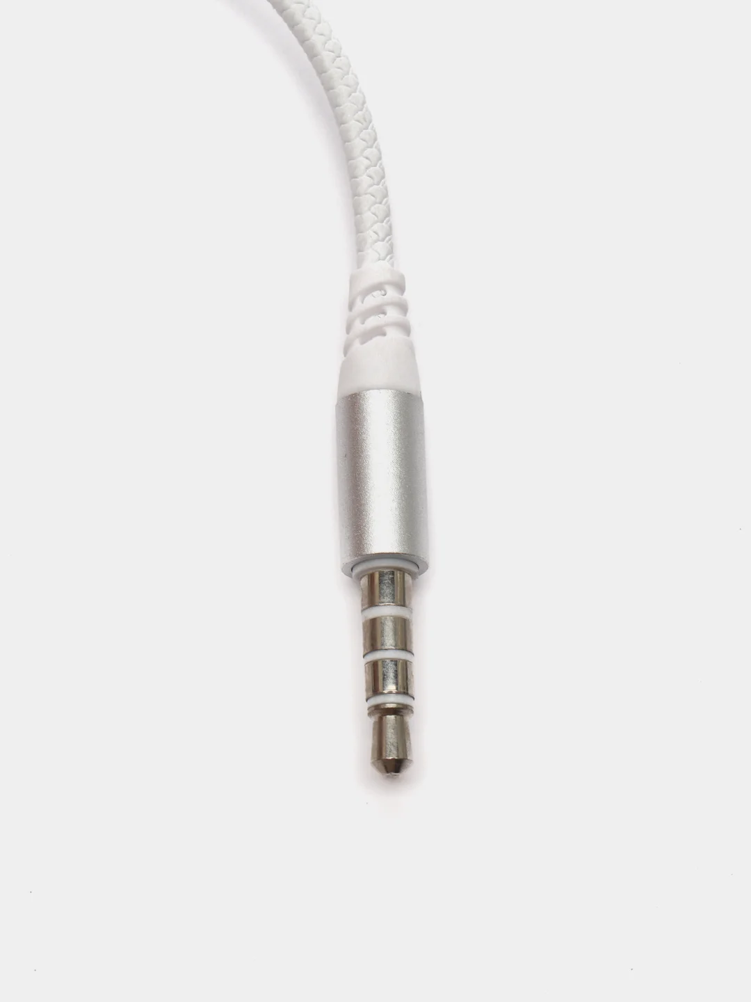 Белый проводные наушники, разъем 3.5, mini jack 3.5, вкладыши
