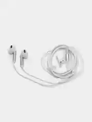 Белый проводные наушники, разъем 3.5, mini jack 3.5, вкладыши