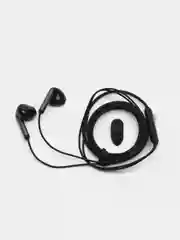 Черный проводные наушники, разъем 3.5, mini jack 3.5, вкладыши
