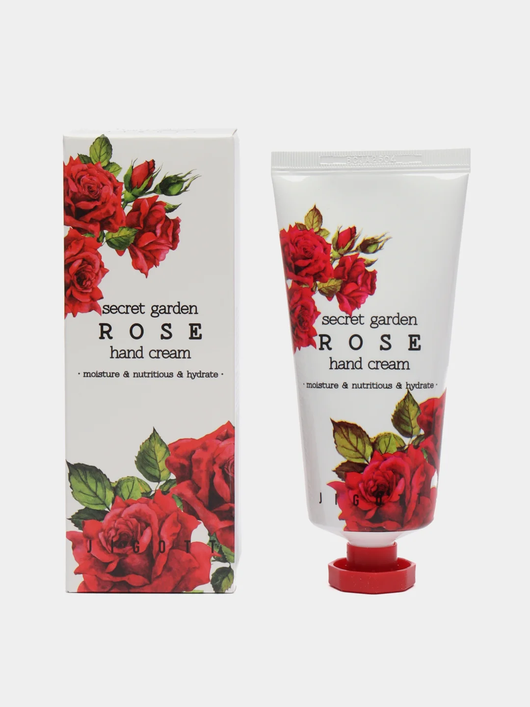 Крем для рук с экстрактом розы JIGOTT Secret Garden Rose Hand Cream, 100 мл