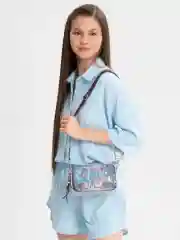 Сумка кросс-боди, сумка с широким ремнем, граффити сумка, мини сумка