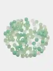 Лайм рондели, 4 х 6 мм, 50 штук
