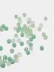Лайм рондели, 4 х 6 мм, 50 штук