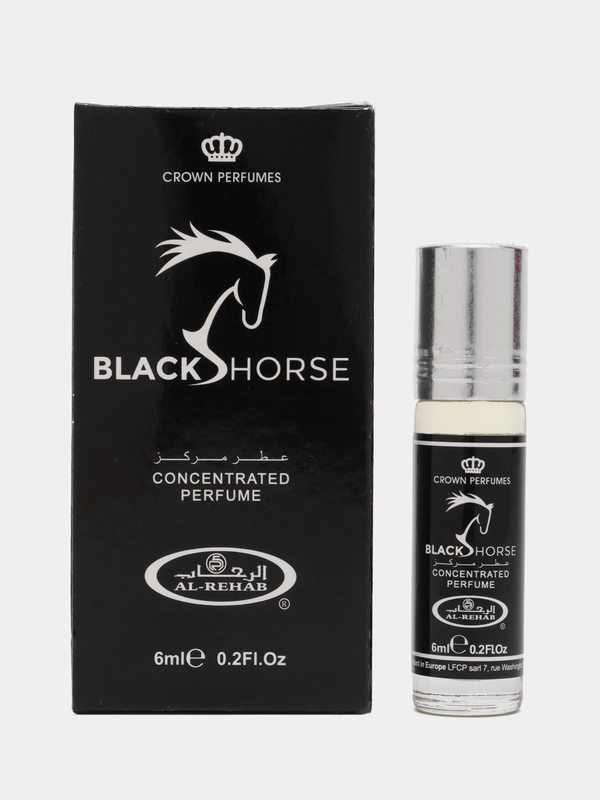 Масляные духи Black Horse, White Horse, 6 мл, Al Rehab (Аль Рехаб)