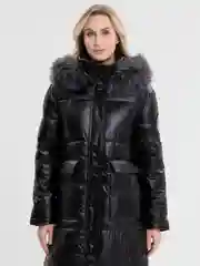 Куртка женская, зимняя, длинная, бомбер oversize, пуховик, зима 2024
