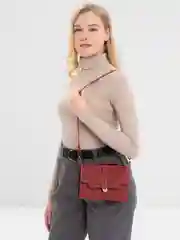 Красный маленькая женская сумка через плечо