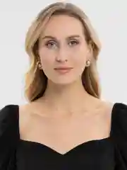 Черный серьги с жемчугом Dionisiya