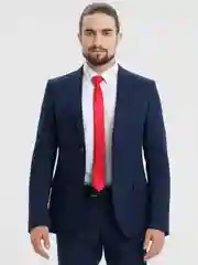 Красный галстук мужской
