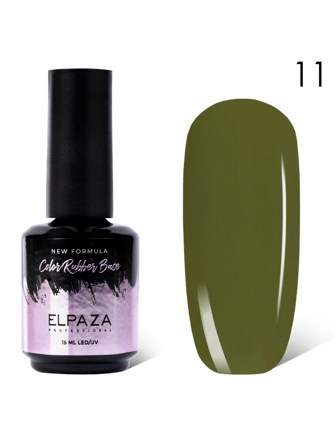 Камуфлирующая каучуковая база, Rubber Base Elpaza, 15 ml