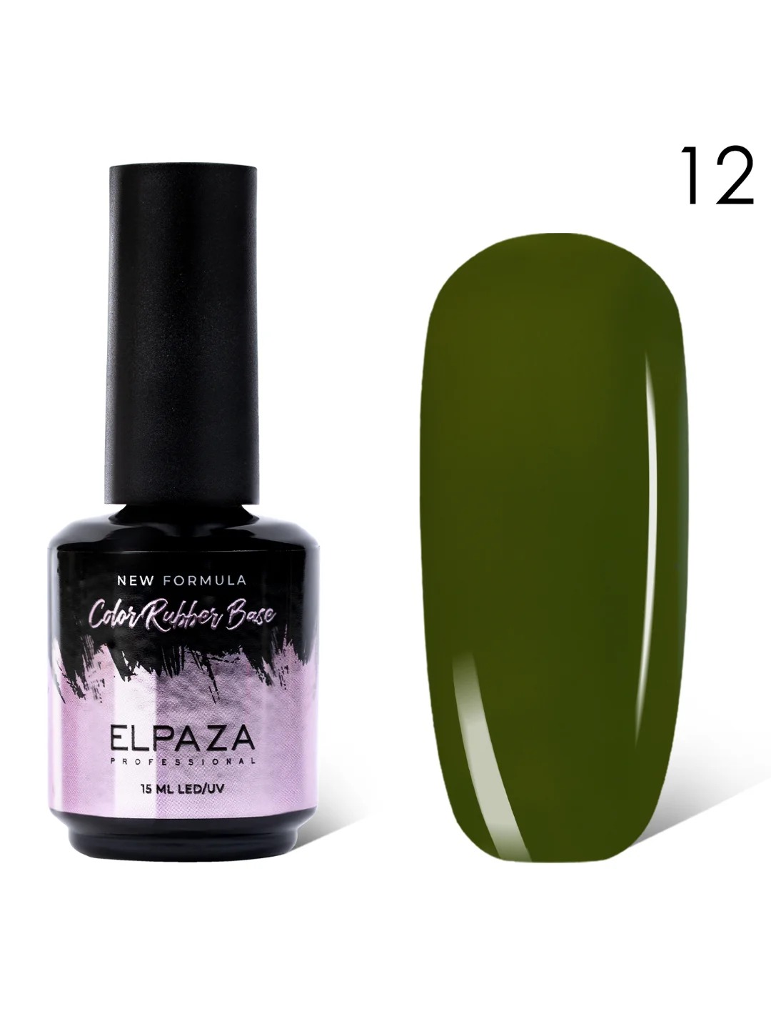 Камуфлирующая каучуковая база, Rubber Base Elpaza, 15 ml