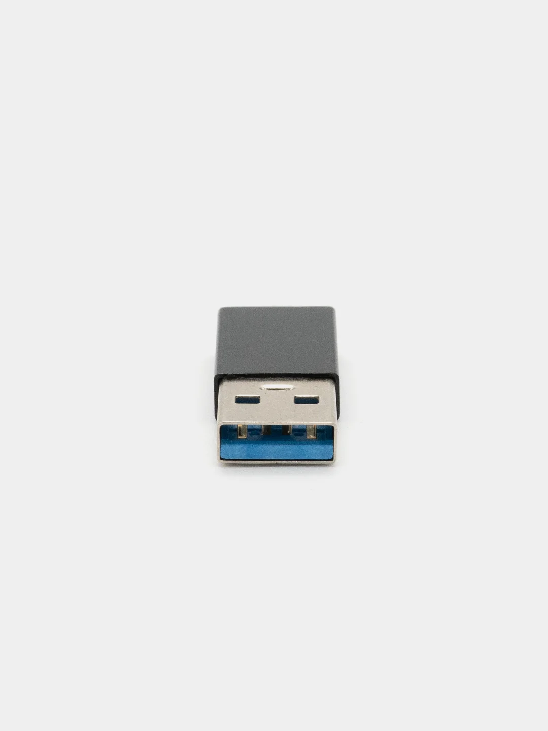 Черный переходник USB 2.0 на USB Type-C