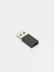 Черный переходник USB 2.0 на USB Type-C