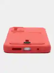 Коралловый чехол силиконовый для Xiaomi Redmi 9T (Редми 9Т), с защитой камеры