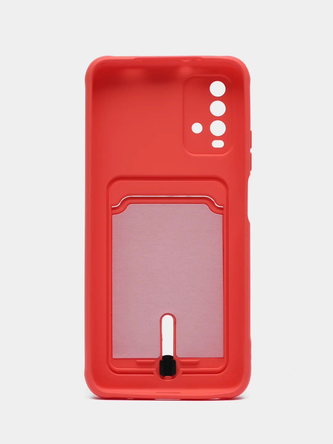 Коралловый чехол силиконовый для Xiaomi Redmi 9T (Редми 9Т), с защитой камеры