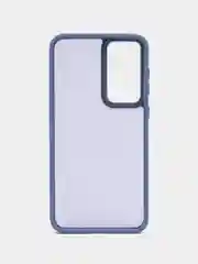 Синий меланж противоударный чехол для Samsung S24, S24 Plus, S24 Ultra, S23 ultra, S23 Plus, S23