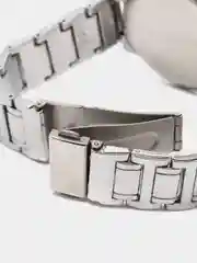 Песочный хаки женский подарочный набор: наручные часы с браслетом